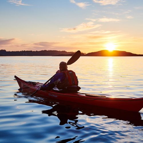 Padling i Aukra 